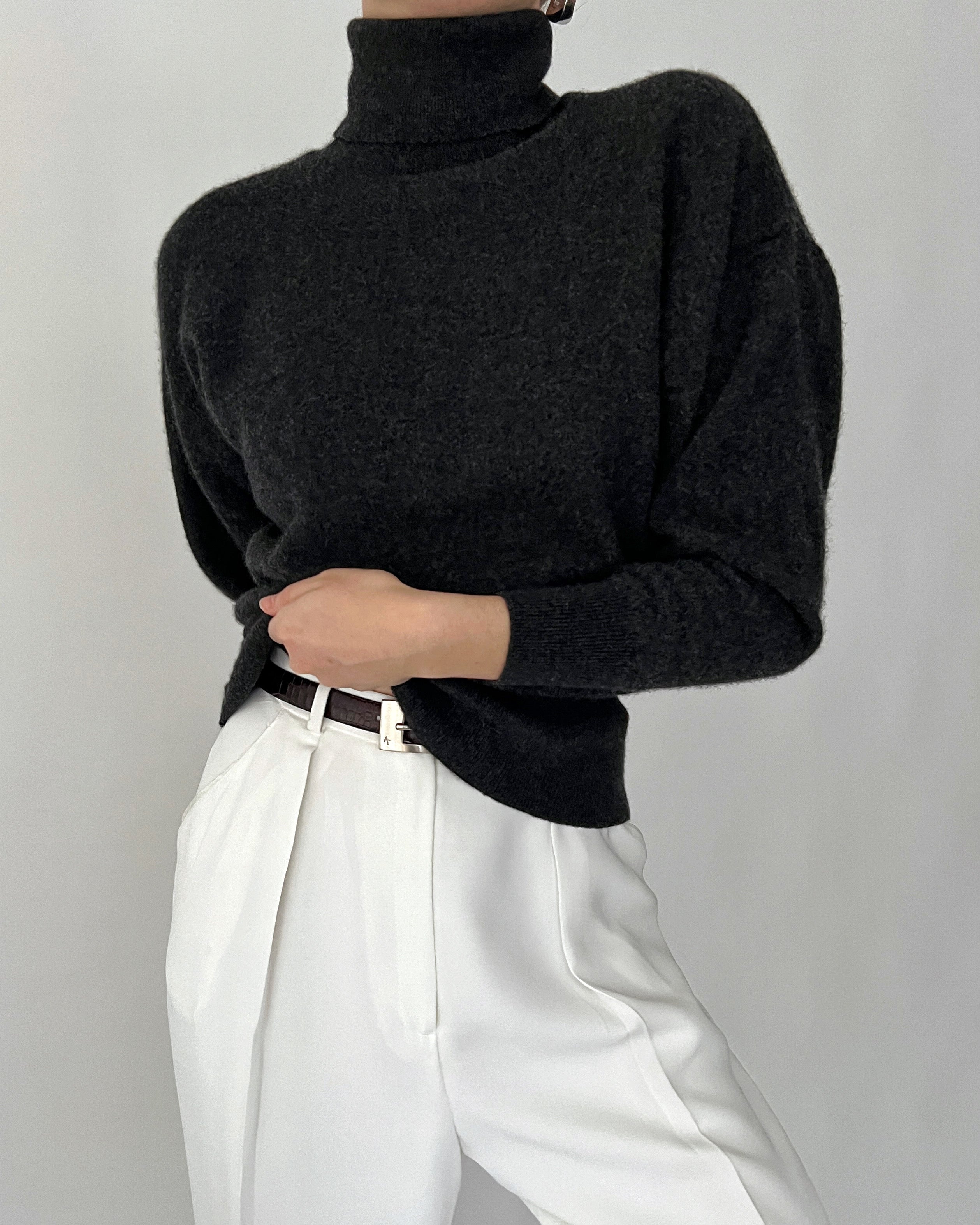 Angora turtleneck sale