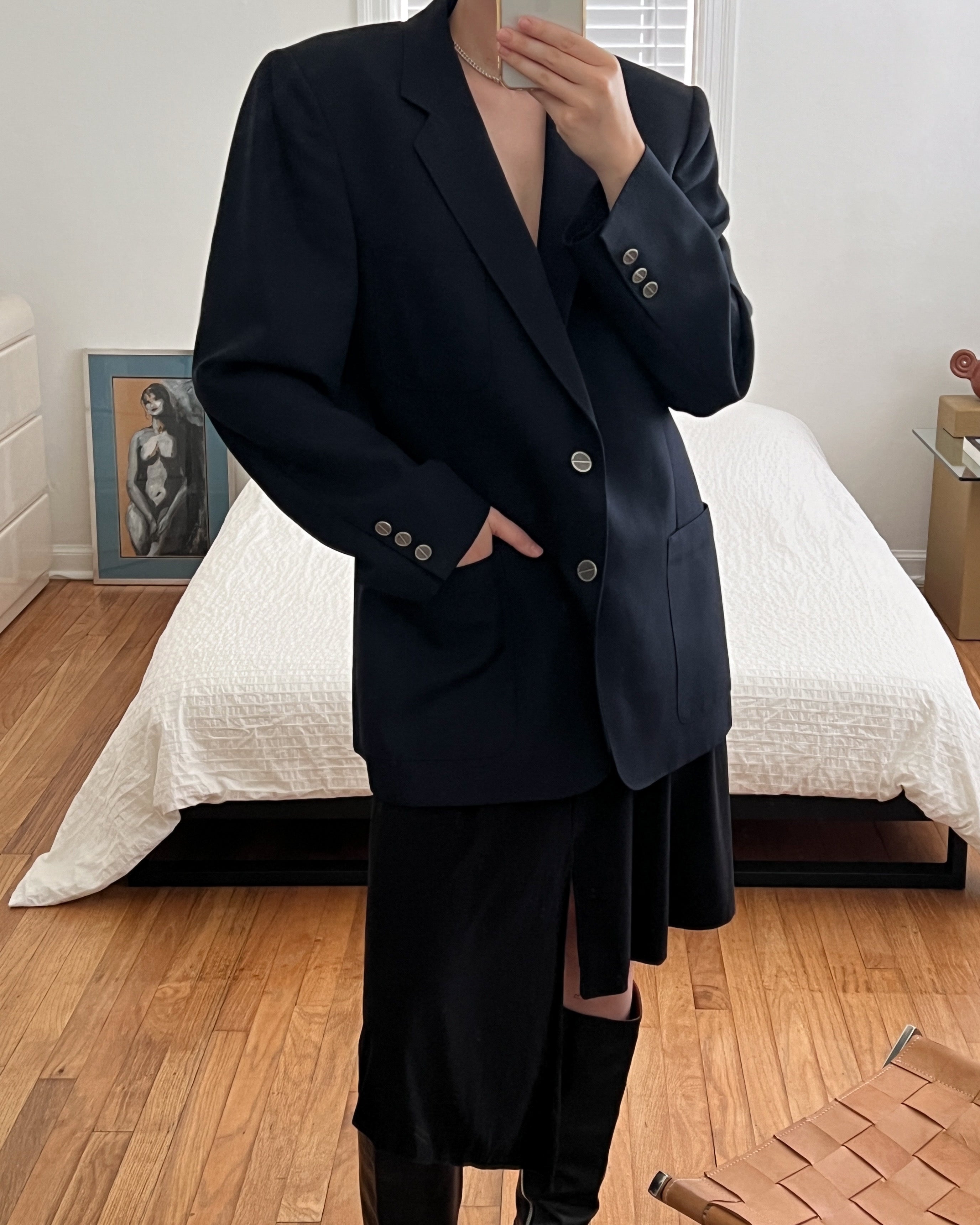 vintage christian dior blazer