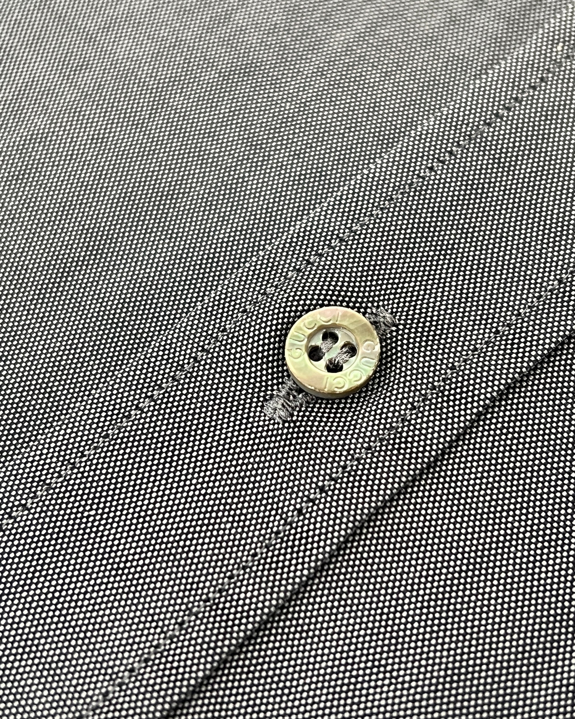 Vintage Gucci Slate Button Up